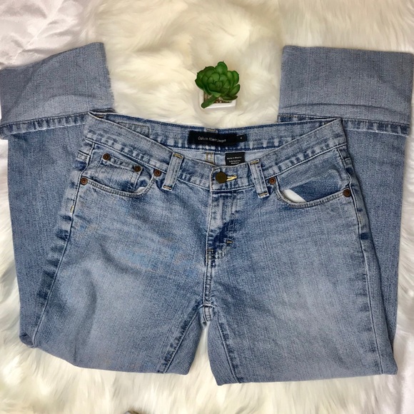 Calvin Klein Crop Jeans - Picture 2 of 4